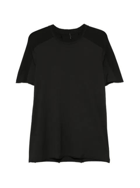 frayed panelled T-shirt by MASNADA