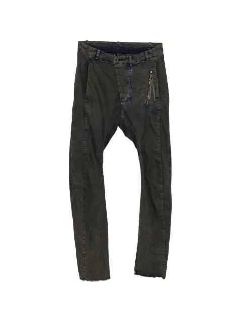 zip-detail jeans by MASNADA