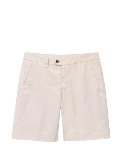 logo-embroidered flap-pocket shorts by MASON'S