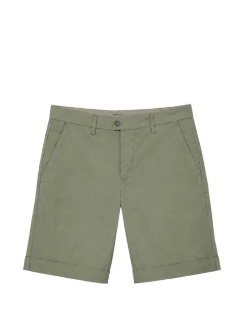 logo-embroidered turn-up shorts by MASON'S