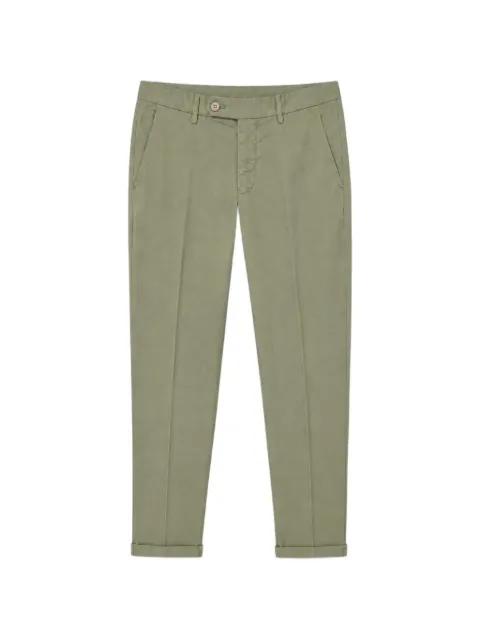 pressed-crease straight-leg trousers by MASON'S