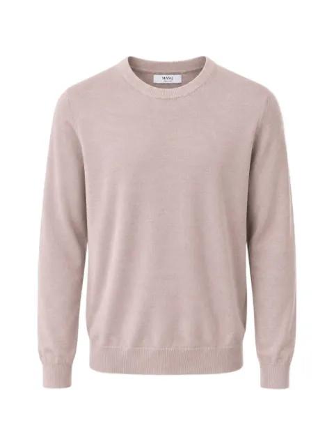 fine-knit raglan-sleeve sweater by MASQ