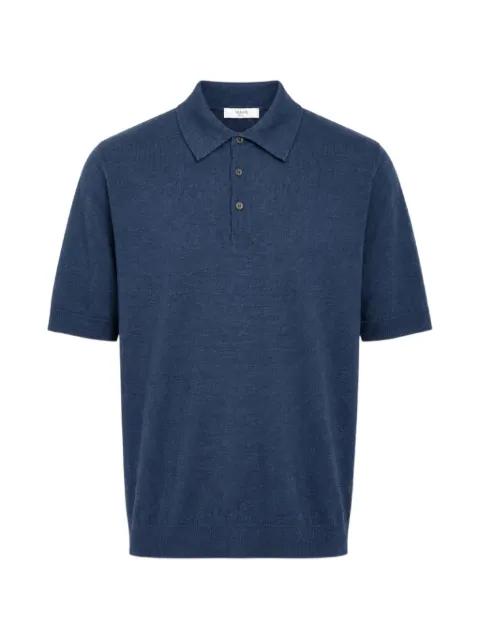 short-sleeve knit polo shirt by MASQ