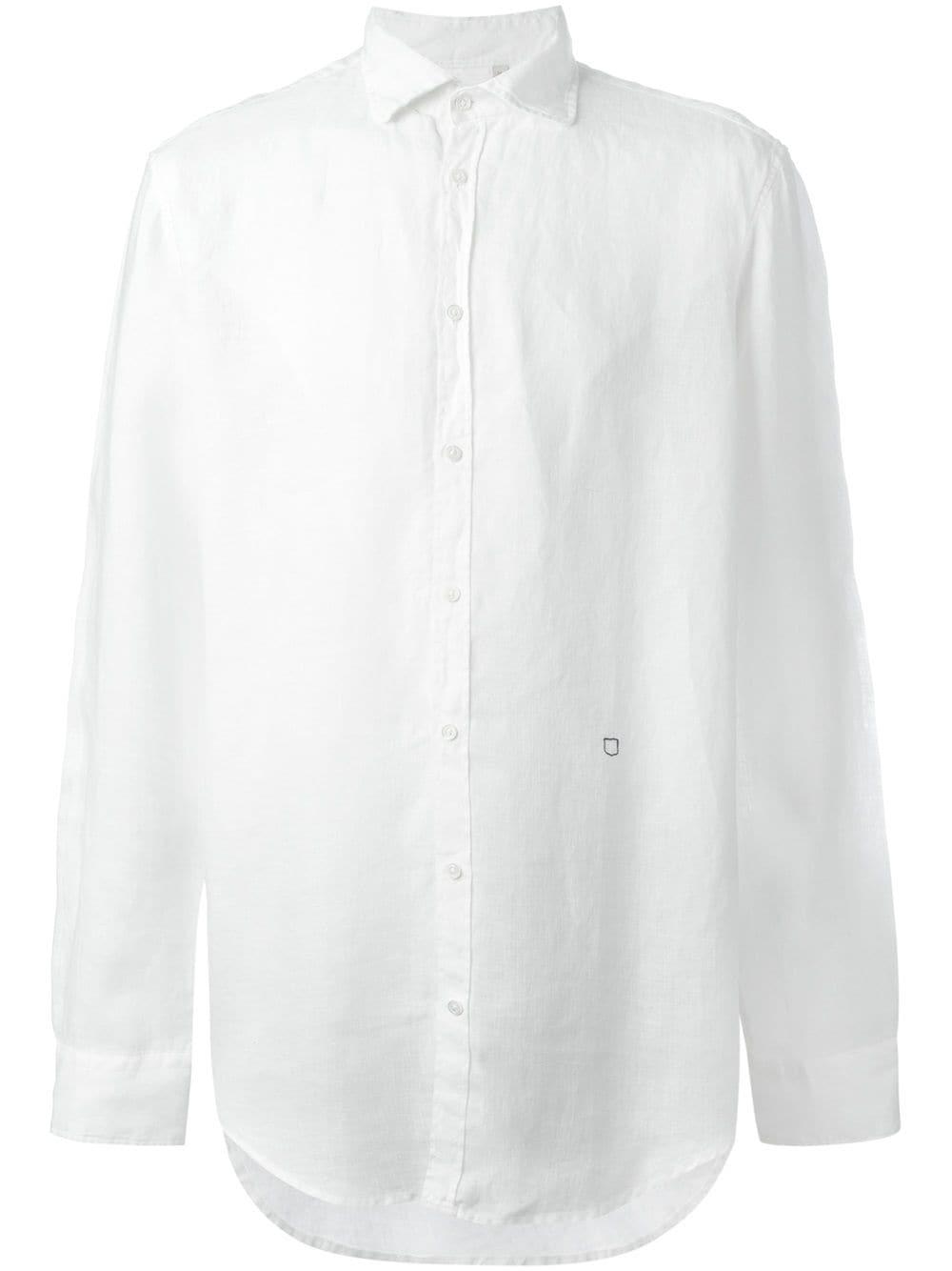 Canary buttoned shirt by MASSIMO ALBA