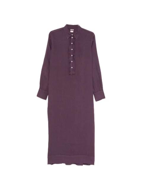 Nell long-sleeves midi dress by MASSIMO ALBA