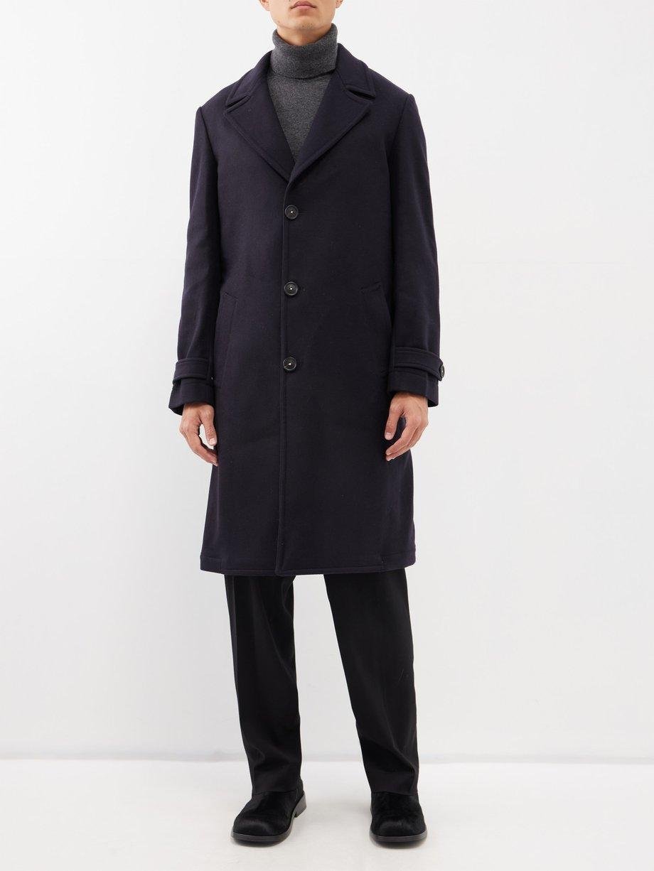 Rain2 cashmere overcoat by MASSIMO ALBA