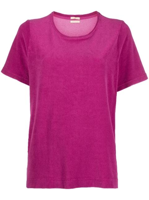 crew-neck cotton blend T-shirt by MASSIMO ALBA