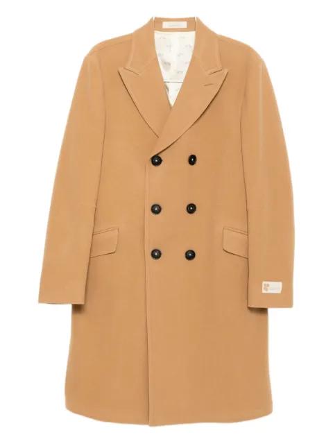 double-breasted wool coat by MASSIMO ALBA