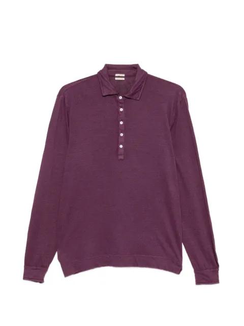 long-sleeve polo shirt by MASSIMO ALBA