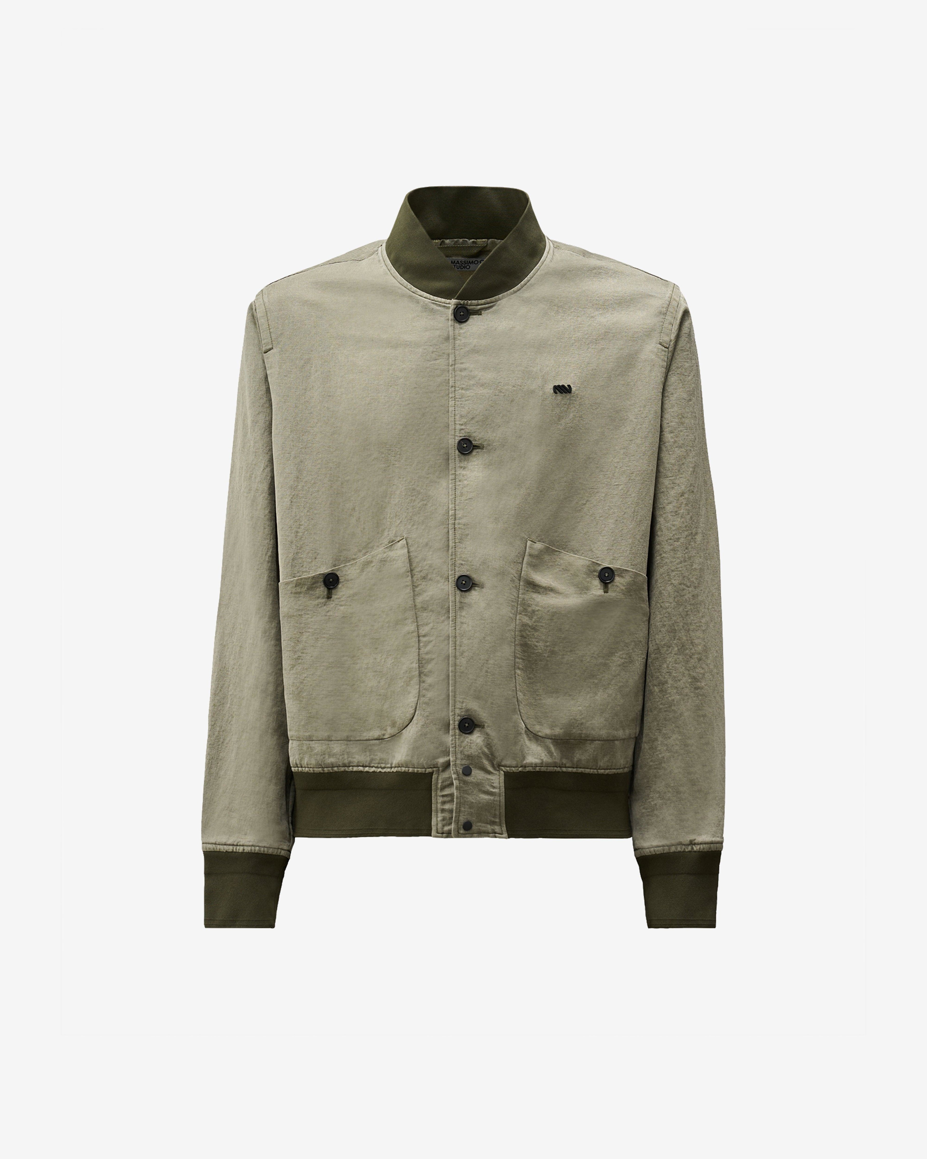 Massimo Osti - Men's Short Jacket - (Leaf) by MASSIMO OSTI