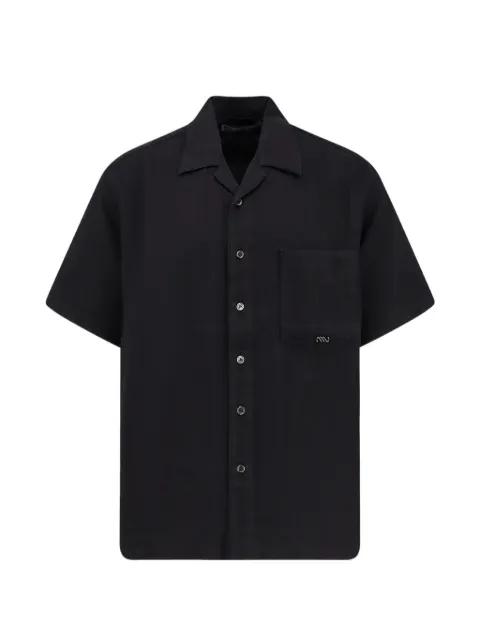 bowling-collar shirt by MASSIMO OSTI STUDIO