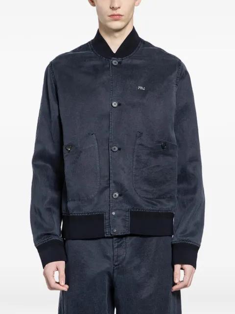 buttoned short jacket by MASSIMO OSTI STUDIO