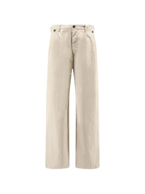 logo-patch trousers by MASSIMO OSTI STUDIO