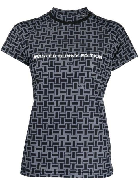 logo-print T-shirt by MASTER BUNNY EDITION