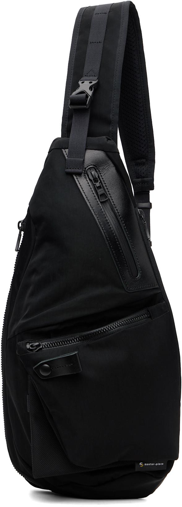 Black Circus Sling Bag by MASTER-PIECE