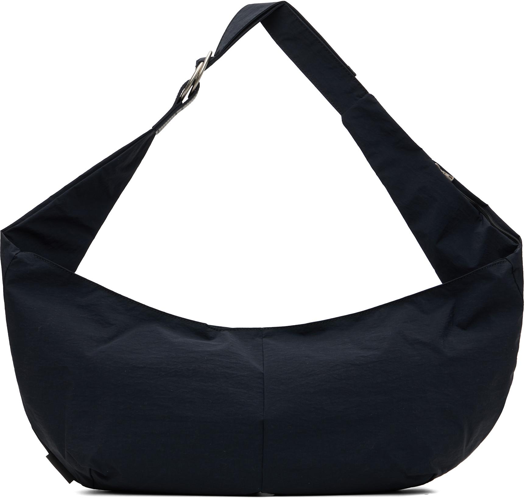 Black Sash Sling Bag by MASTER-PIECE