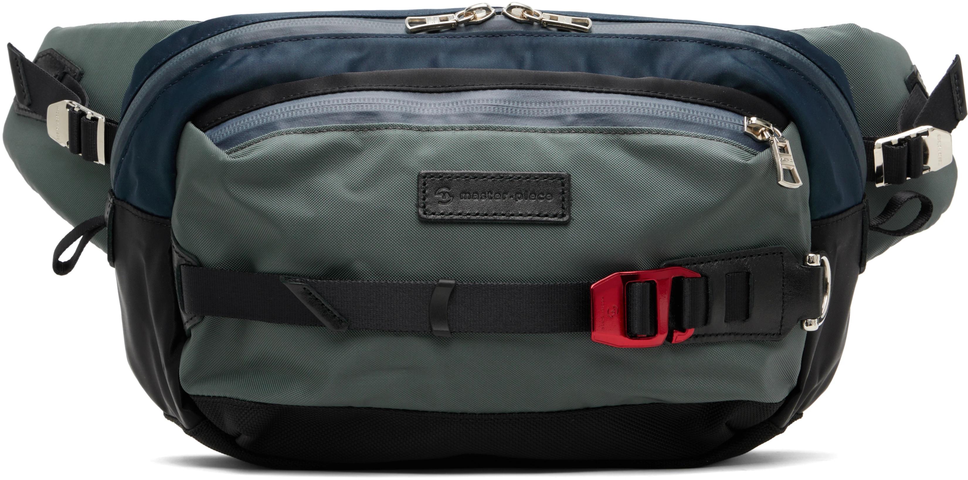 Gray Potential Waist Belt Bag by MASTER-PIECE