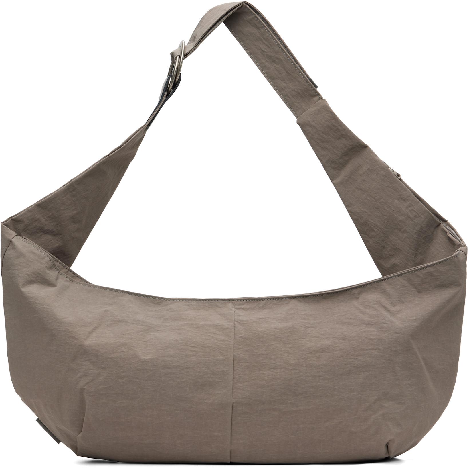 Gray Sash Sling Bag by MASTER-PIECE
