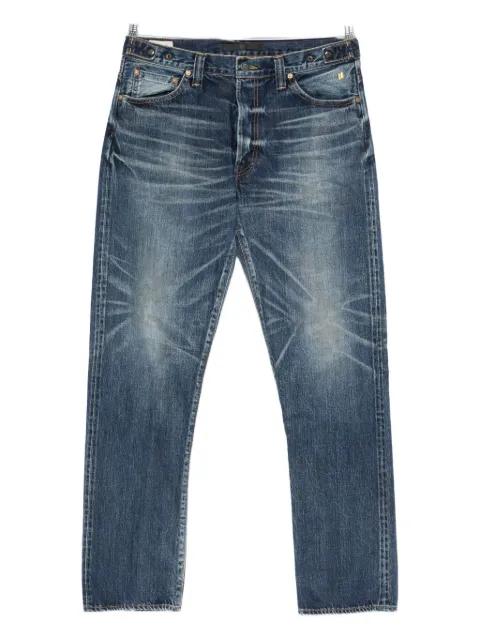 faded button-fly jeans by MASTERCRAFT UNION