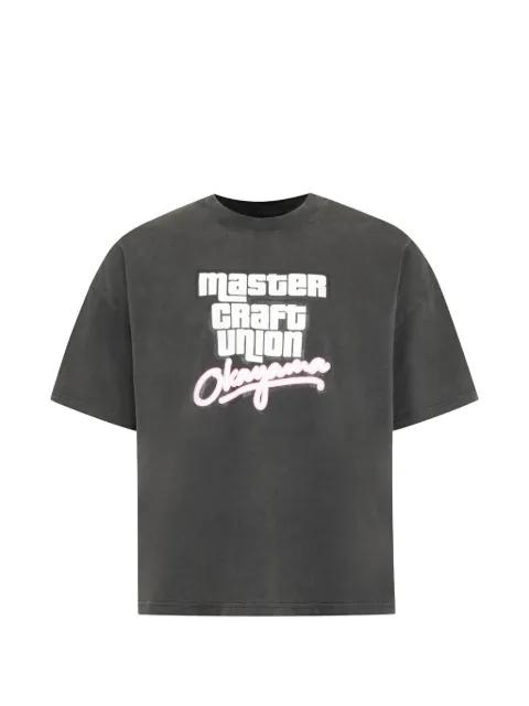 printed T-shirt by MASTERCRAFT UNION
