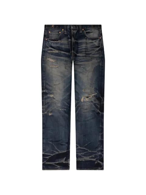 repaired straight jeans by MASTERCRAFT UNION