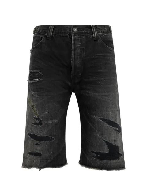 ripped shorts by MASTERCRAFT UNION