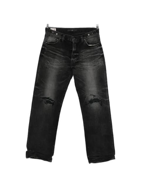 ripped trousers by MASTERCRAFT UNION