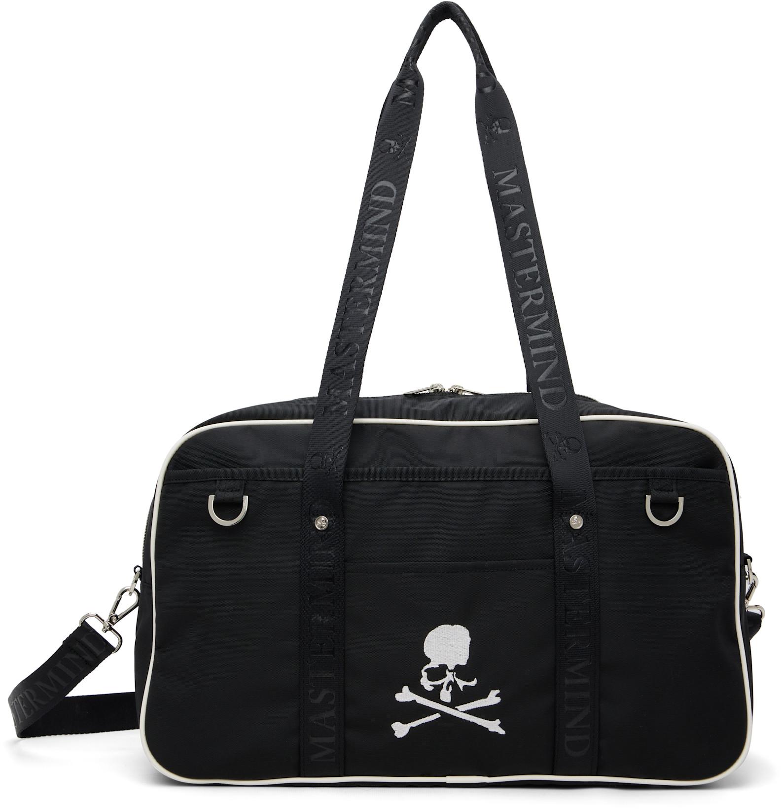 Black MJ Nylon Bag by MASTERMIND