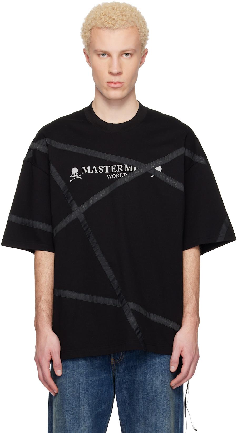 Black Wrapped SS T-shirt by MASTERMIND