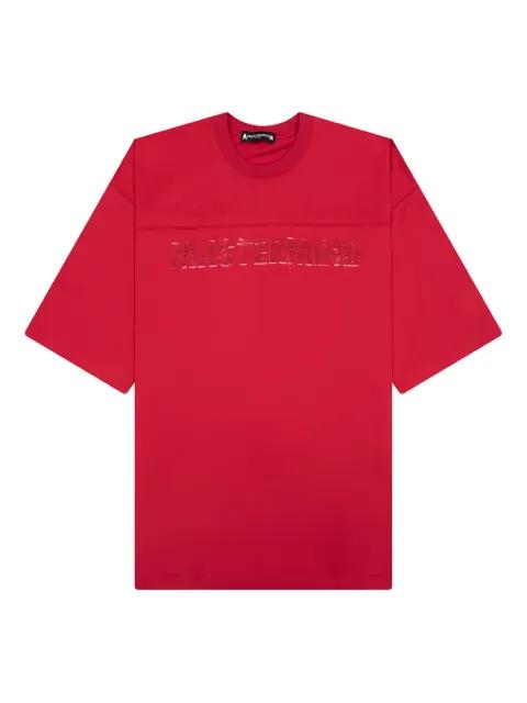 Football crew-neck T-shirt by MASTERMIND