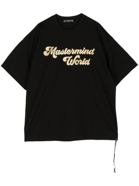 Glitter Skull cotton T-shirt by MASTERMIND