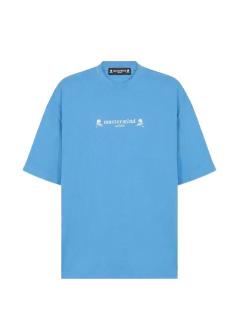 MJ skull-embroidery T-shirt by MASTERMIND