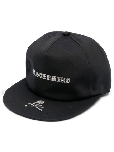 Swarovski crystal-embellished cap by MASTERMIND