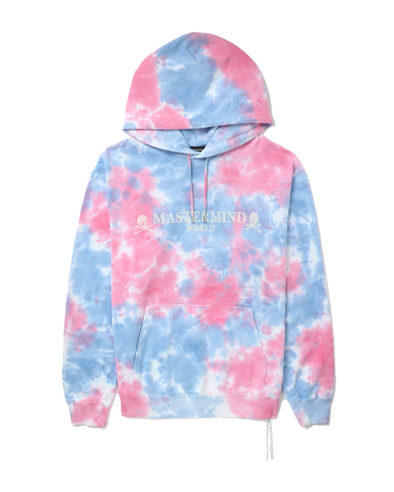 Tie-dye logo hoodie by MASTERMIND