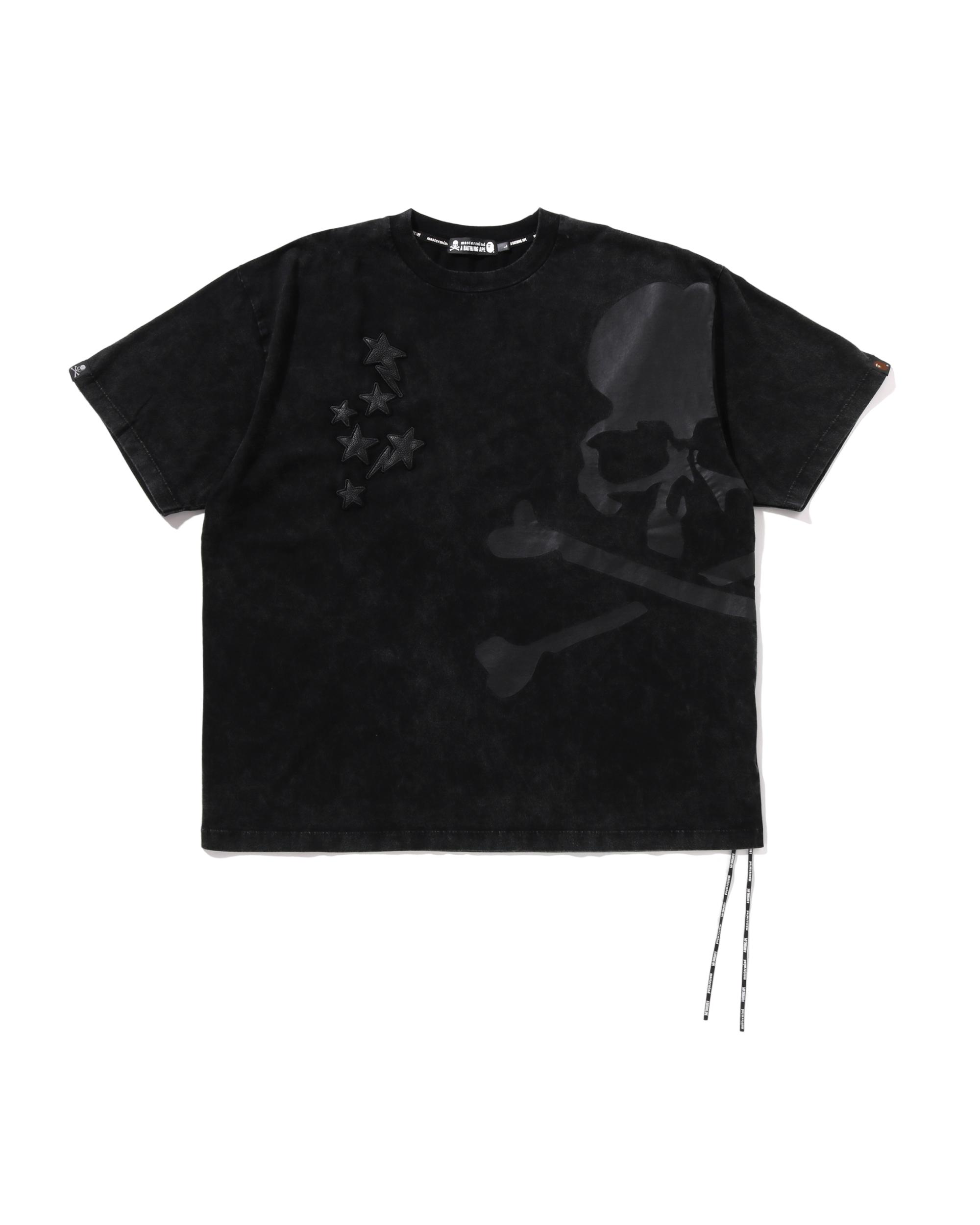 Leather STA Patch Tee by MASTERMIND X A BATHING APE
