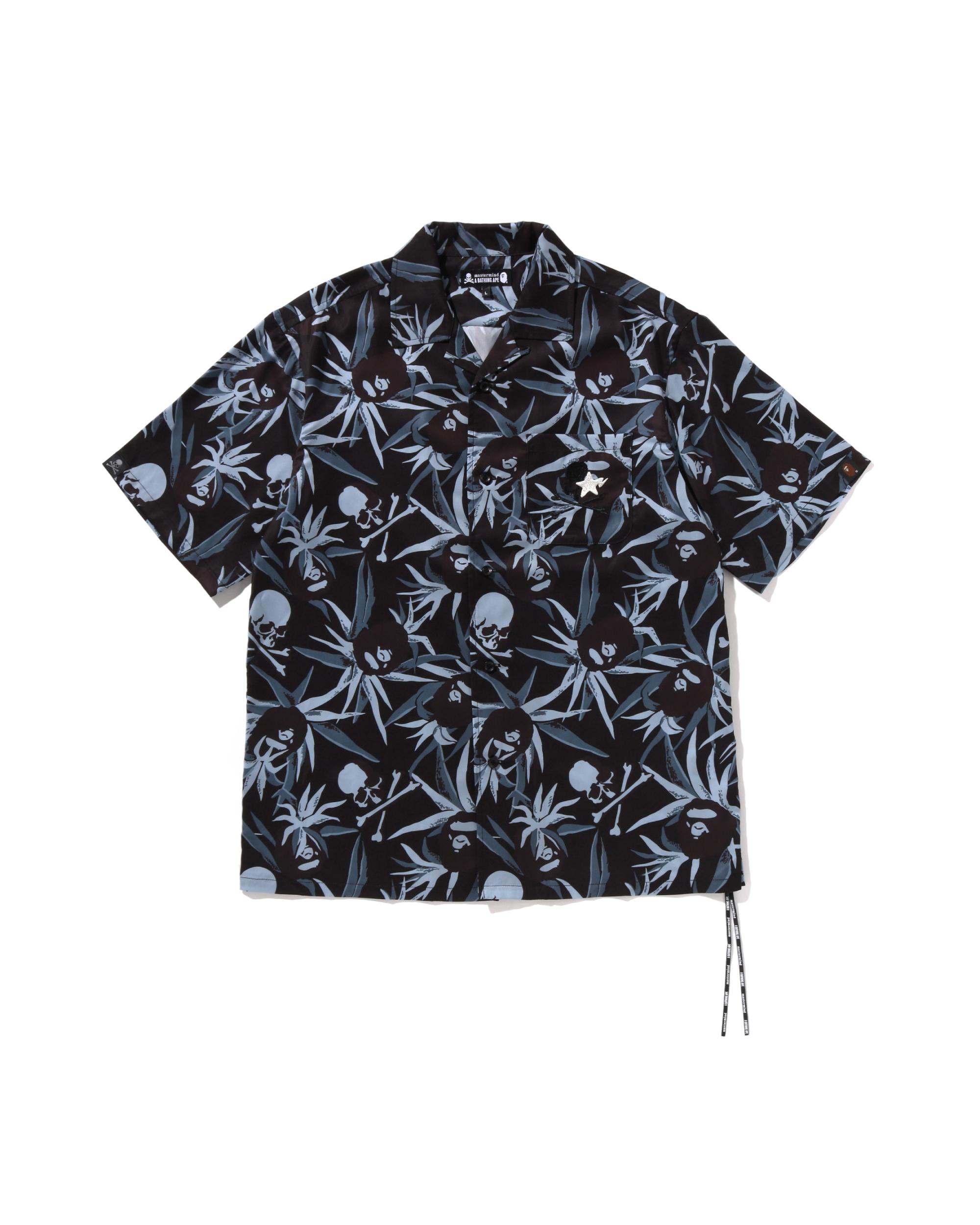 Tropical Skull Camo Shirt by MASTERMIND X A BATHING APE