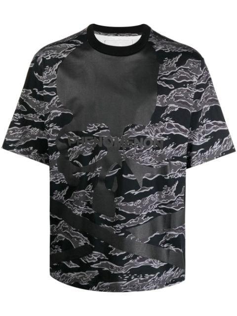 camouflage-print short-sleeved T-shirt by MASTERMIND