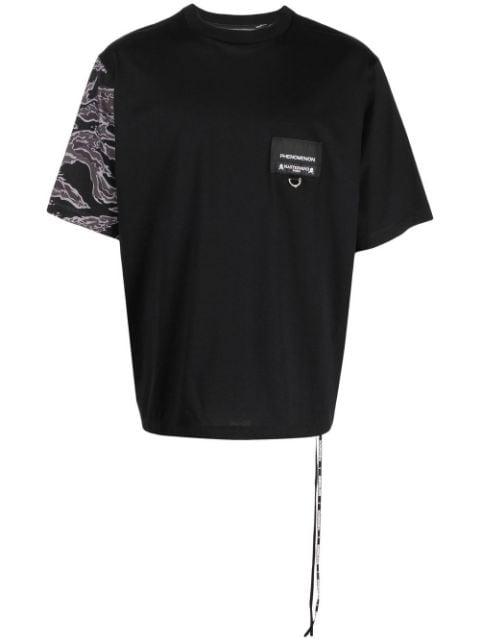camouflage-print short-sleeved T-shirt by MASTERMIND