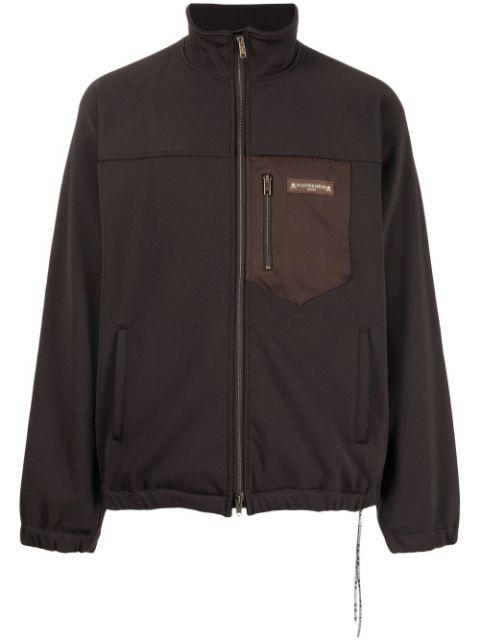 colour-block bomber jacket by MASTERMIND