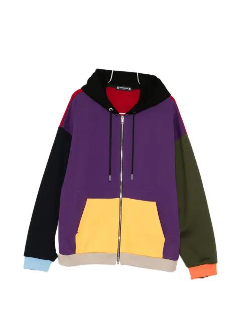 colour-block hoodie by MASTERMIND