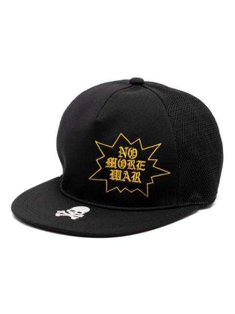 embroidered-logo cap by MASTERMIND
