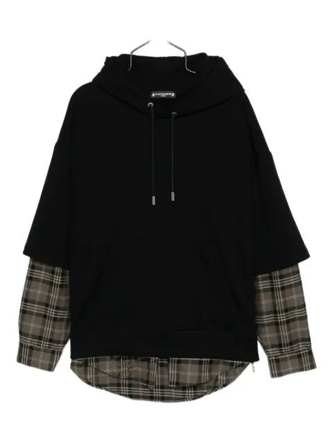 graphic-embroidered hoodie by MASTERMIND