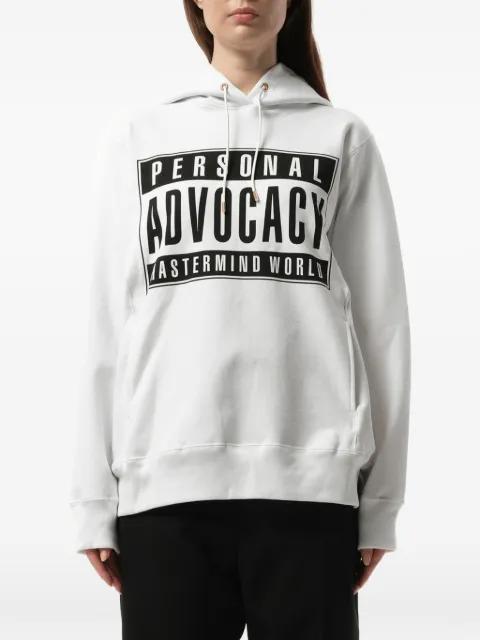 graphic-print hoodie by MASTERMIND
