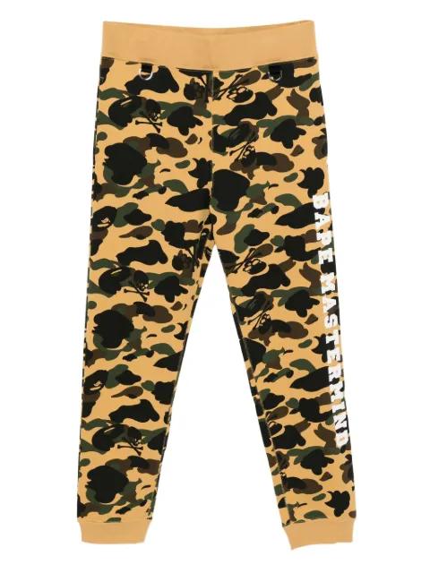 graphic-print trousers by MASTERMIND