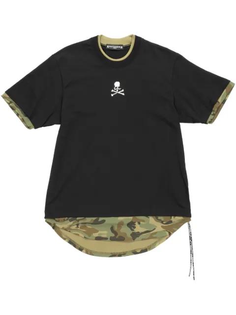 layered T-shirt by MASTERMIND