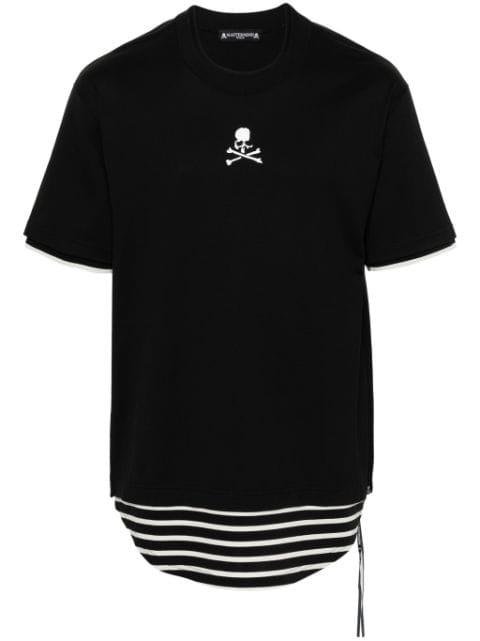 layered-effect T-shirt by MASTERMIND