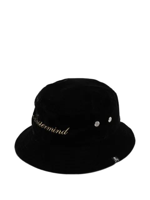 logo-embroidered bucket hat by MASTERMIND