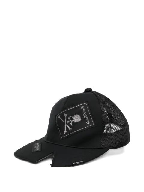 logo-patch mesh cap by MASTERMIND