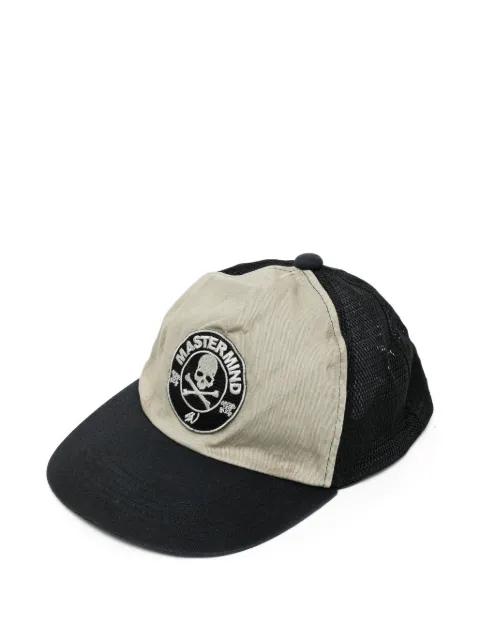 logo-patch mesh-panel baseball cap by MASTERMIND