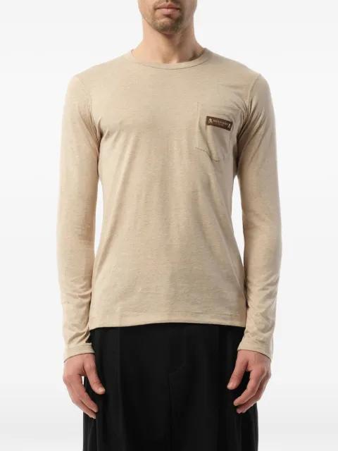 logo-patch pocket T-shirt by MASTERMIND